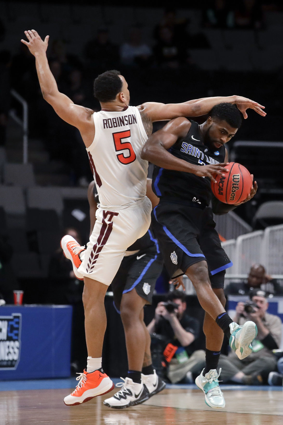 NCAA Saint Louis Virginia Tech Basketball